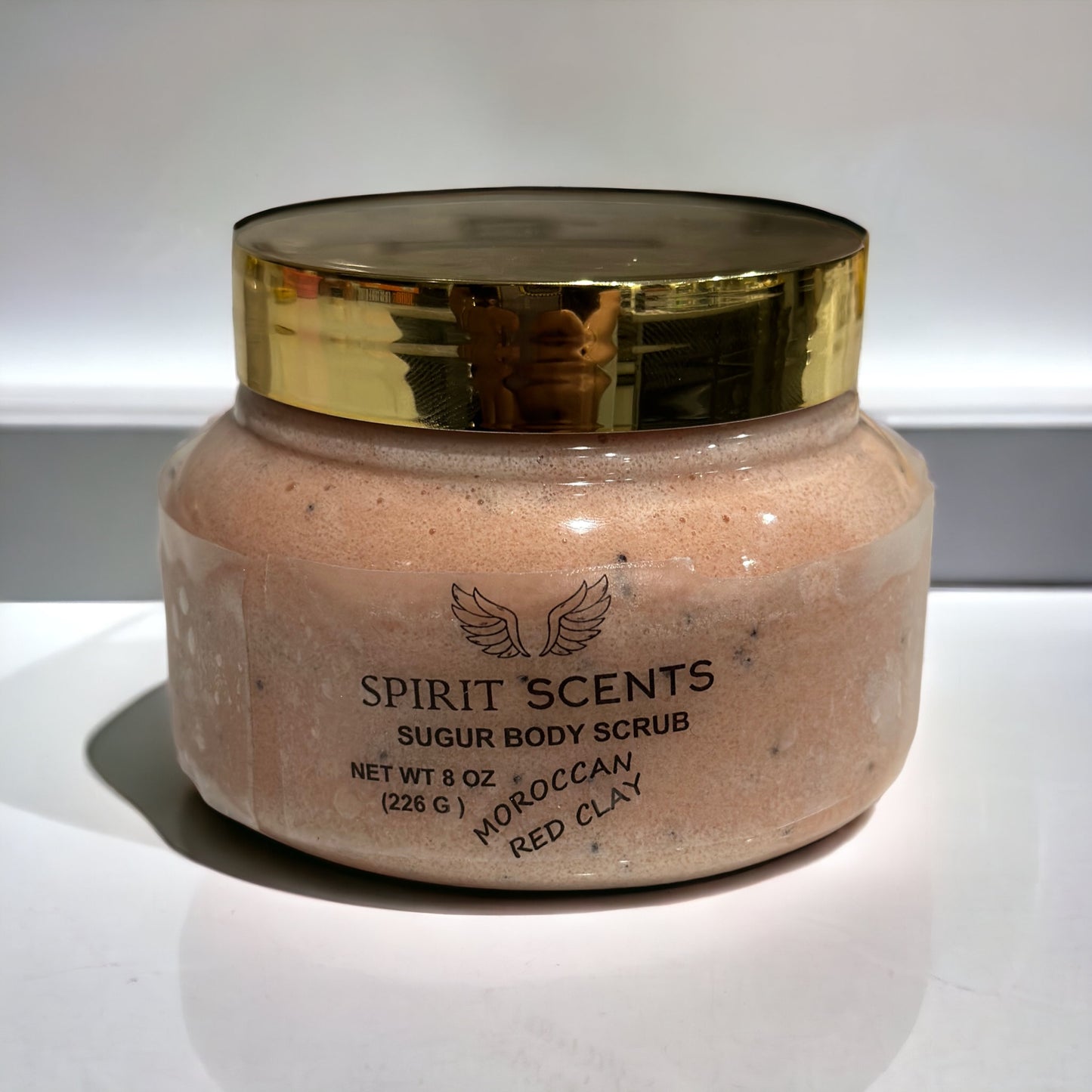 Moroccan red clay body scrub