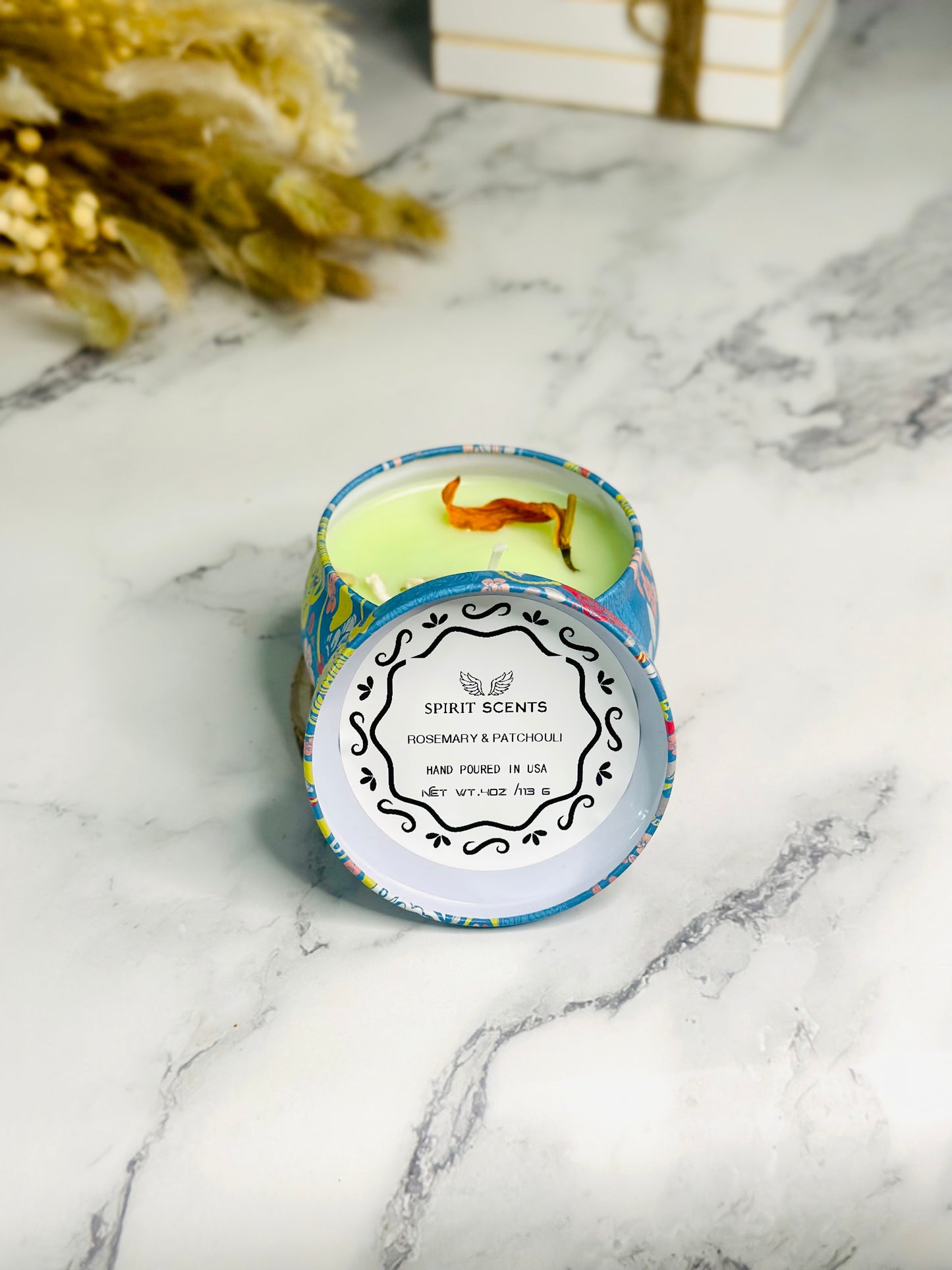 Rosemary and patchouli