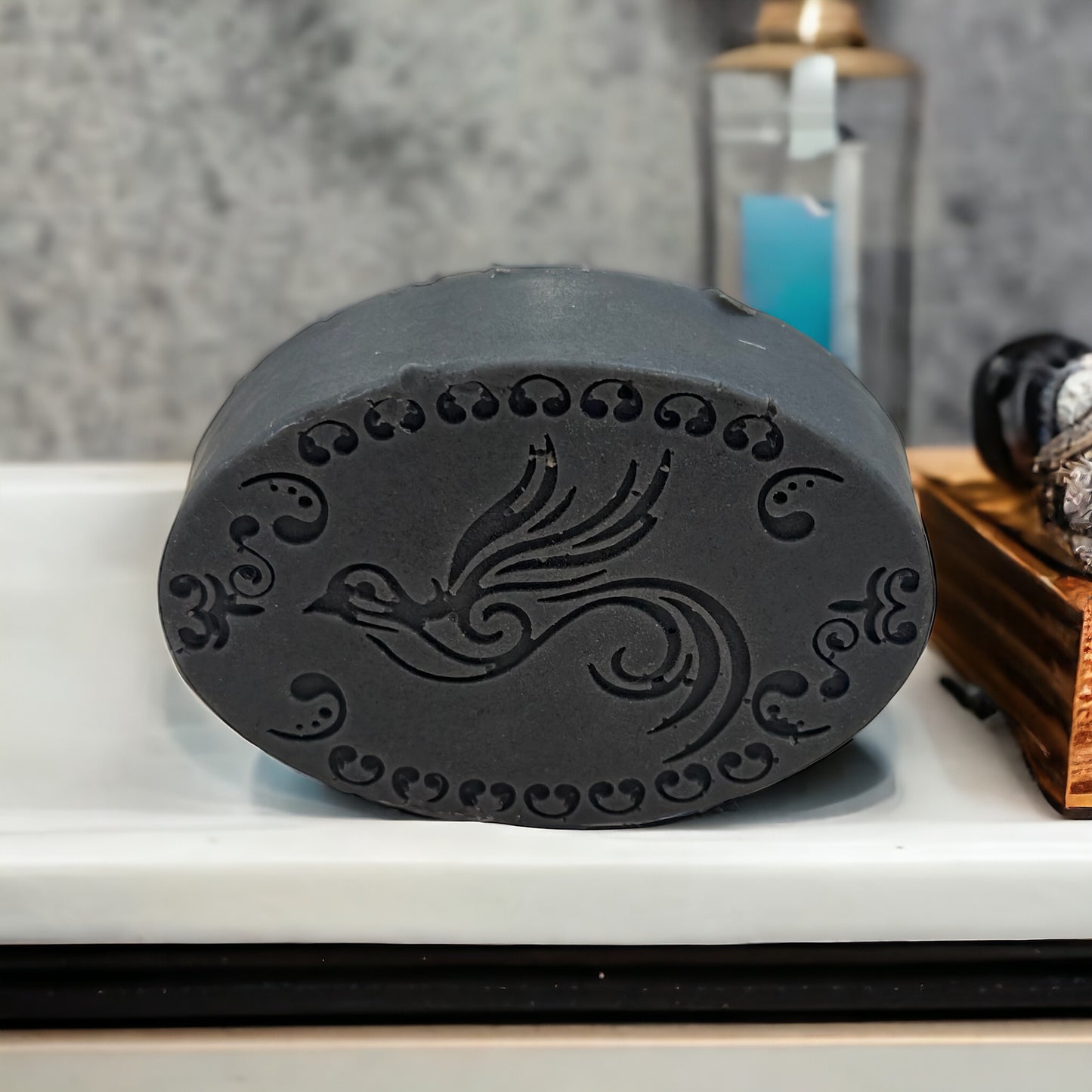 Charcoal soap